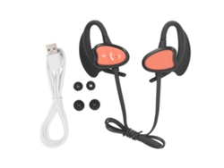 Auriculares de natación IPX8 Bluetooth 5.4 con 32 GB, color naranja