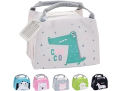Bolsa De Almuerzo Para Niña (beige) Con Aislamiento, Ligera, Plegable Y Multifuncional Para Escuela Y Picnic
