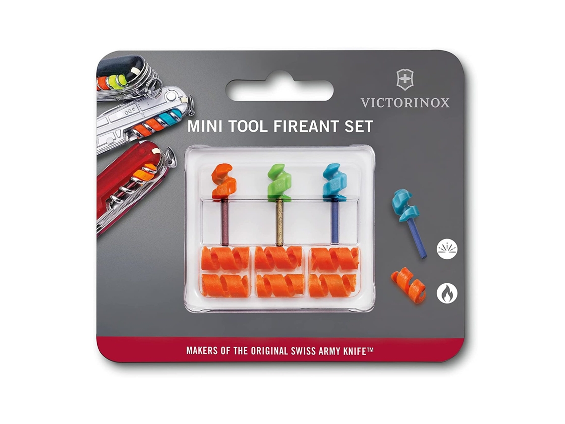 Official VICTORINOX Fire Ant Set Mini Fire Steel And Tinder Kit Fireant Set