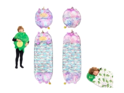 Saco de Dormir con Cojín Unicornio iridiscente de 180 cm