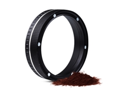 Embudo Dosificador Magnético De Aluminio Para Portafiltro De 51/54/58 Mm Con Textura Antideslizante De Diamante.