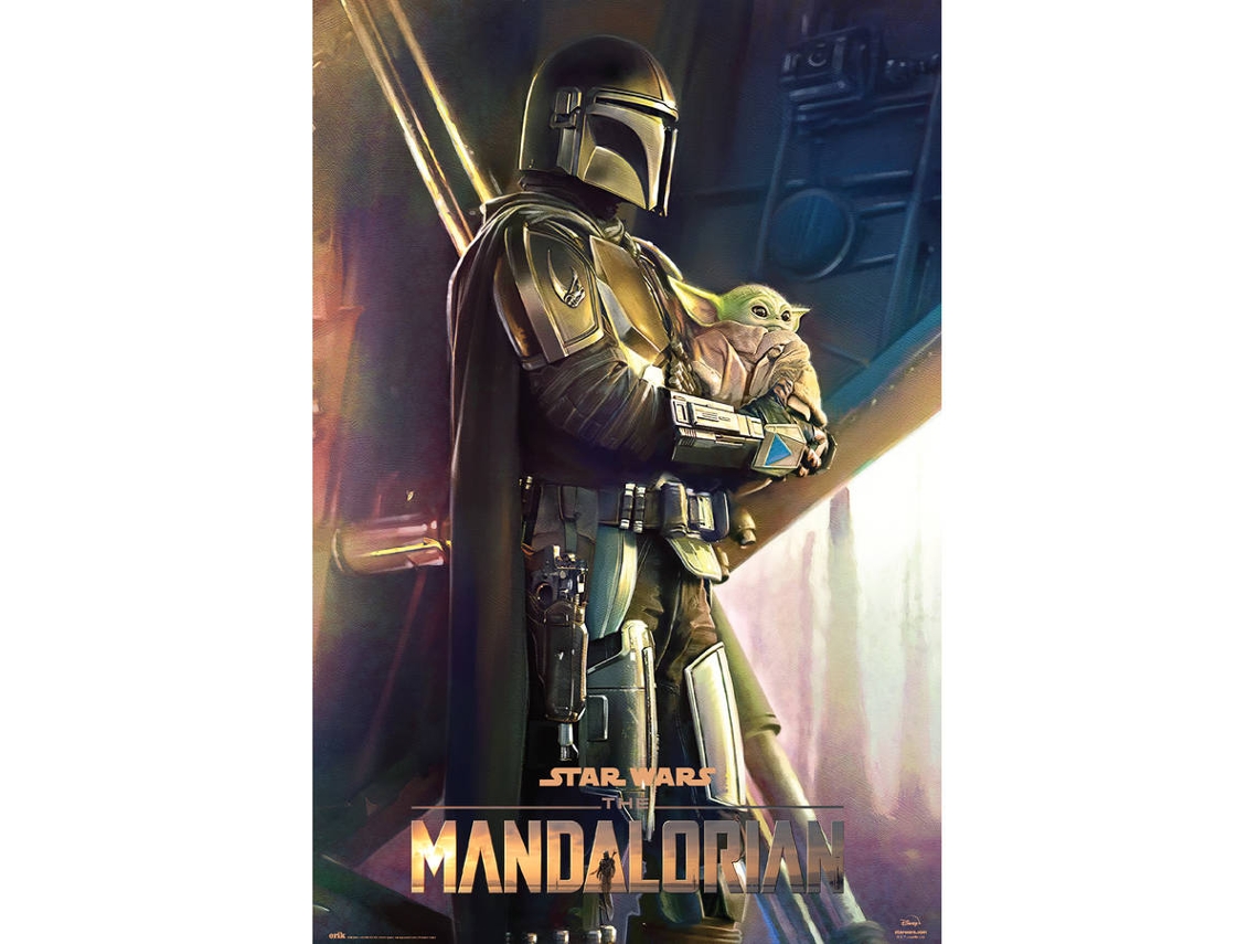 Póster ERIK GPE5484 Star Wars The Mandalorian Clan Of Two