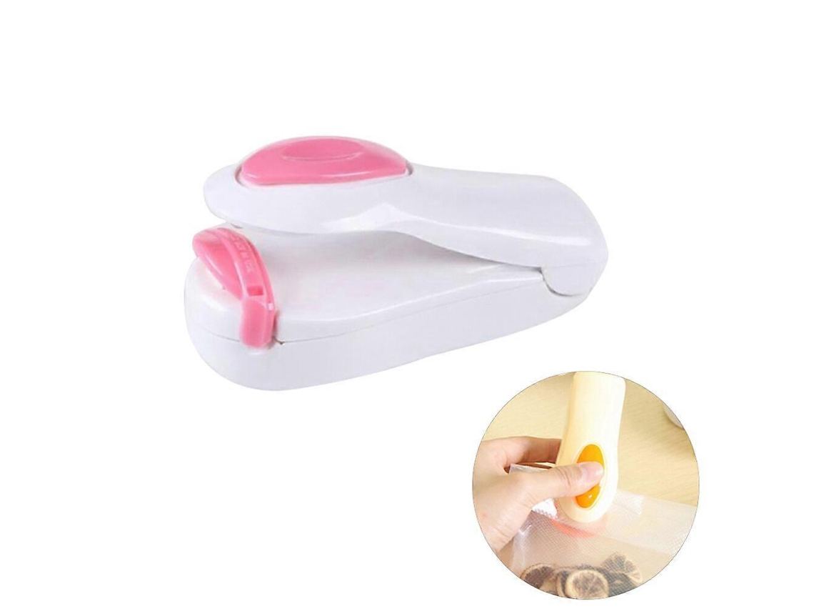 Mini selladora portátil de bolsas de plástico, mini selladora eléctrica, selladora térmica para bolsas, tapadora y selladora de latas Nostalgia88