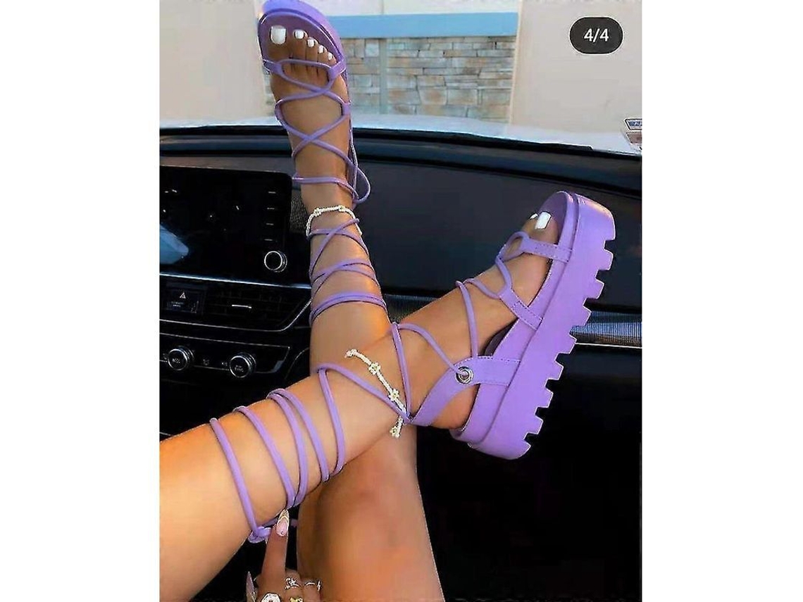 Sandalias Gladiadoras Para Mujer En Piel De Calidad Con Suela De Goma Ligera Y Cómoda Para El Verano.