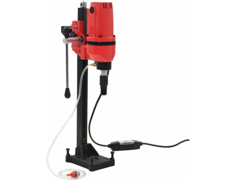 vidaXL Taladro de núcleo con soporte 2600 W 200 mm