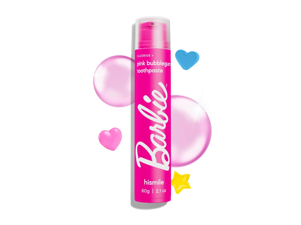 HISMILE Barbie Pasta de Dientes Chicle 60G