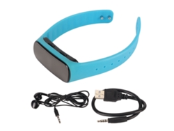 Pulsera De Grabación Hd Con Reducción De Ruido Reproductor Mp3 Activado Por Voz 32g Azul