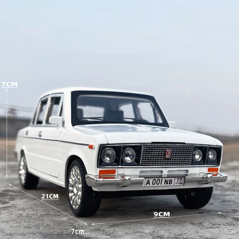 (blanco) Coche De Juguete A Escala 1:18 De Aleación, Fabricado En Fundición A Presión Con Sonido Y Luz.