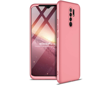 Carcasa Xiaomi Redmi 9 Slim armor 360º Rosa
