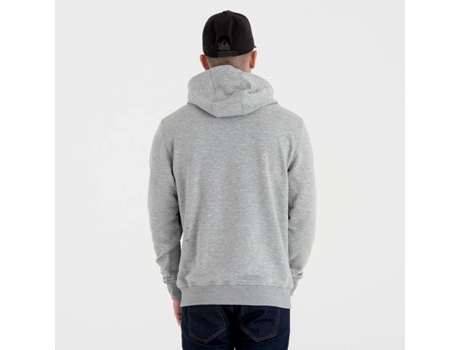 Sudadera con Capucha de Hombre NEW ERA Milwaukee Bucks Nba Gris (S)