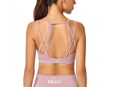 Sujetador de Mujer YEAZ Horizon Morado (M)