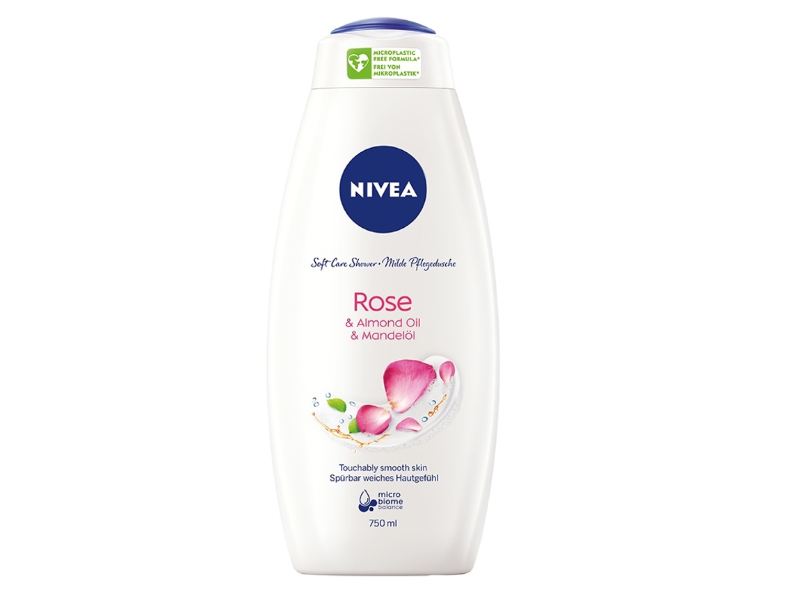 Gel de Ducha Aceite de Almendras Rosas, 750ml Nivea