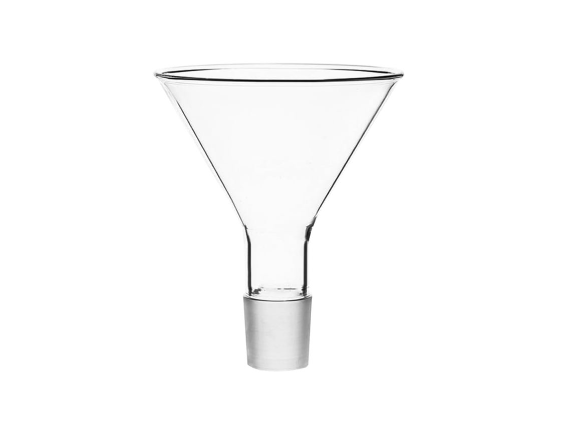 Funil Triangular, Vidro Resistente A Impactos, 11,9 Cm (4,7 Polegadas), Junta Padrão