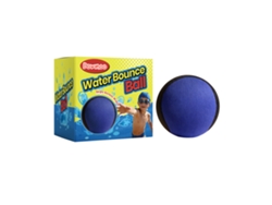 Pelota de saltar Worten Water azul y negra