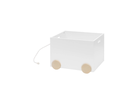 REBECCA MOBILI Coche de Juguete Nepata Blanco 32X45X35 Cm