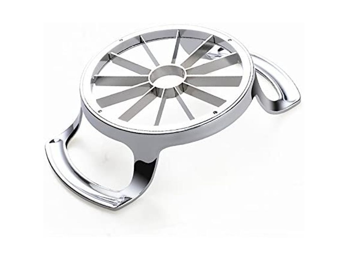 Cortador De Manzanas De Acero Inoxidable 304 Con 12 Cuchillas Y Función Para Descorazonar Frutas De Tamaño Mediano.