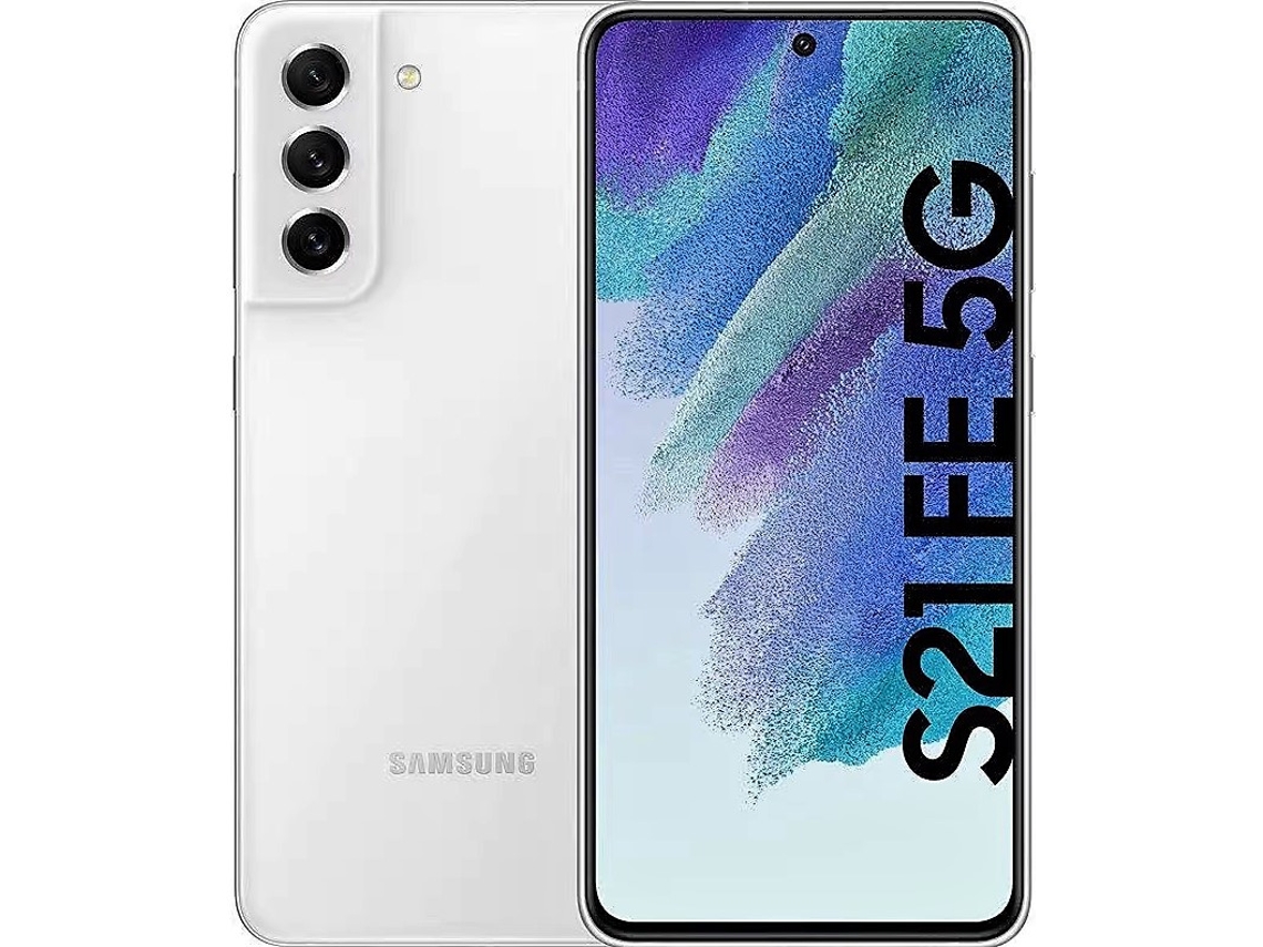 Smartphone SAMSUNG Galaxy S21 Fe 5G (Reacondicionado Como Nuevo - 6.4'' - 128 GB - Blanco)