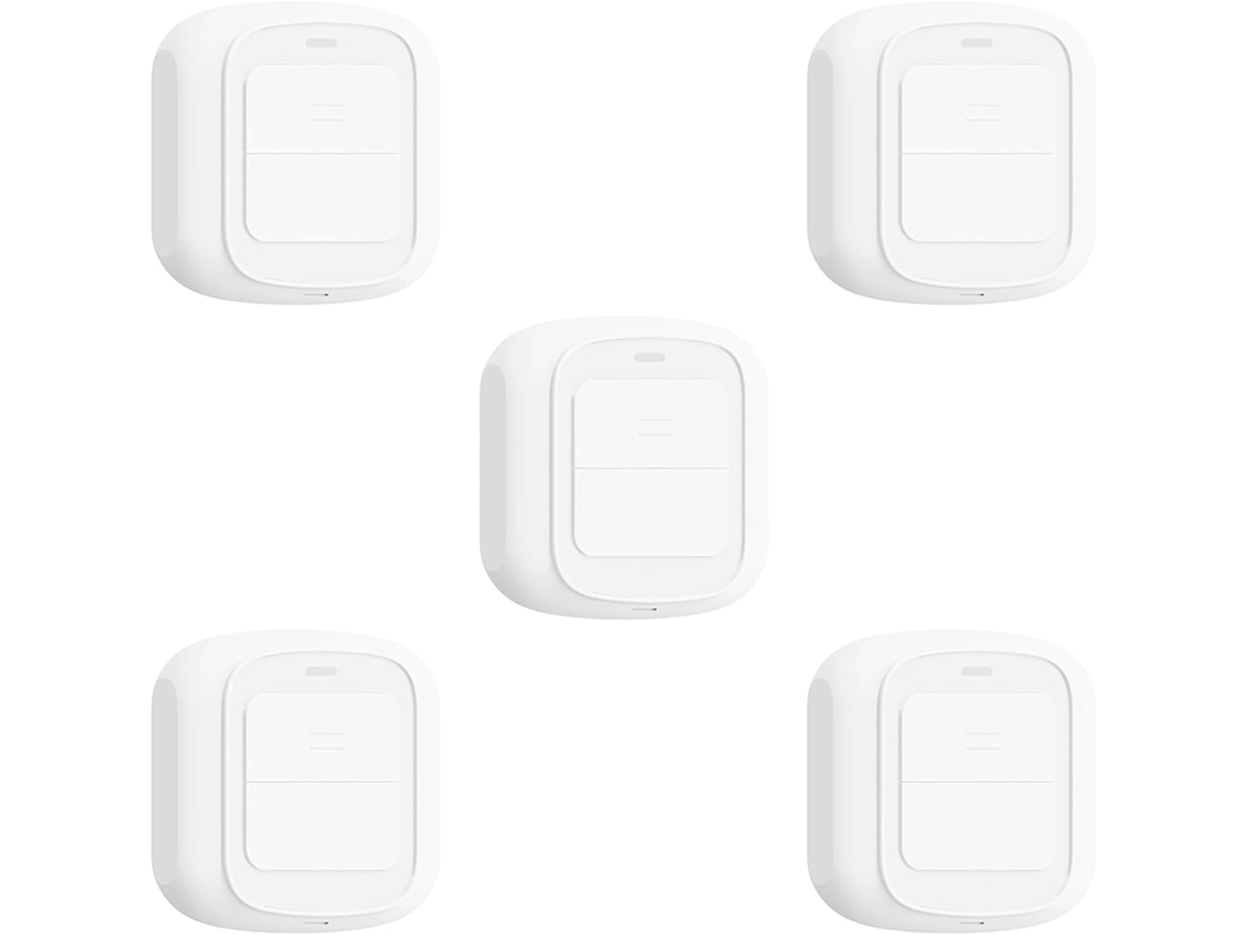 5 Interruptores De Escena Tuya Con Botón Wifi, Interruptor De Pared Inteligente, Bajo Consumo De Energía.