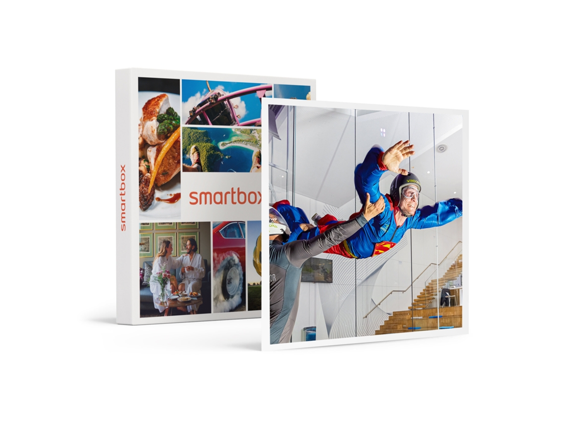 Caja Regalo SMARTBOX Windobona Túnel de Viento Madrid: 4 Vuelos de 1 Minuto para 2 Personas