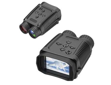 Prismáticos ENKERS Binocular digital con cámara12XZoomGrabadora de videoObservación de avesVideocámaraJuego de fútbolConcierto-Negro