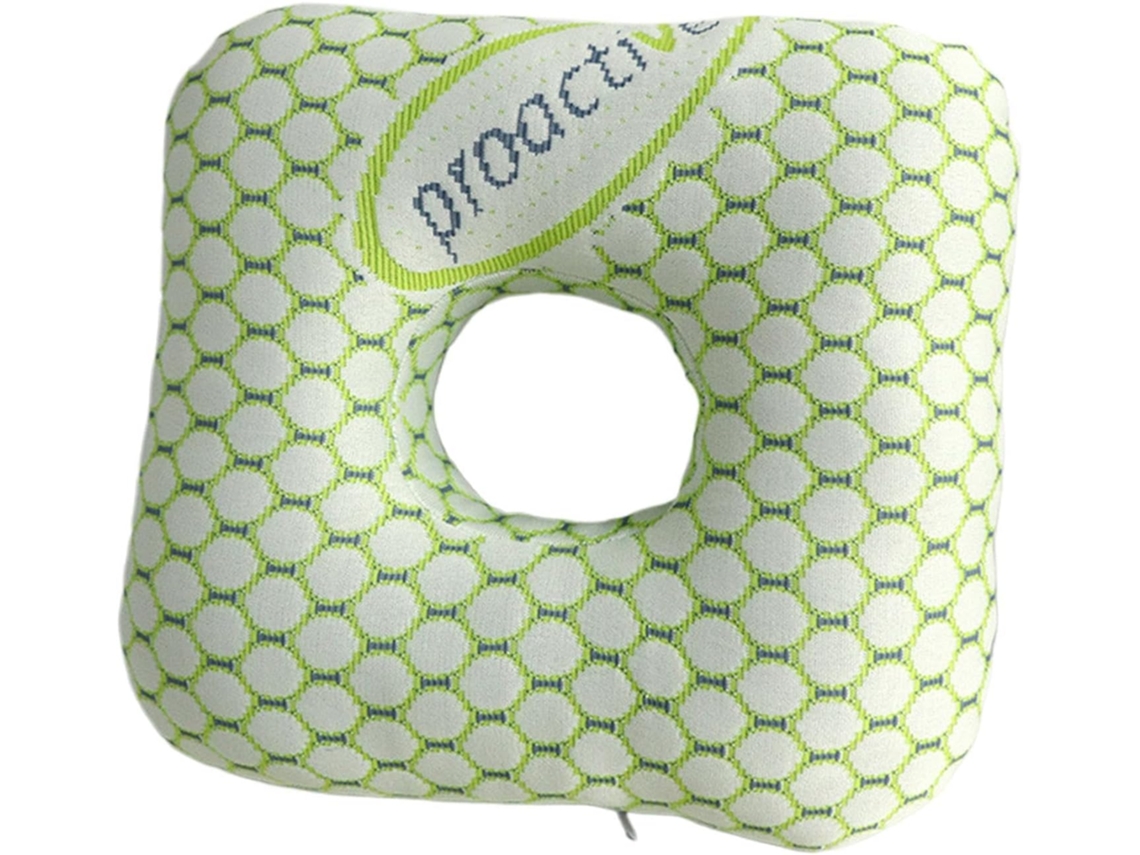 Almohada De Soporte Para La Oreja - Almohada Para El Cuidado De Perforaciones De Oreja - Almohada Hueca De Soporte Para La Oreja - Verde