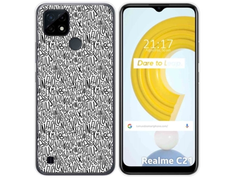 Carcasa Realme C21 TUMUNDOSMARTPHONE Dibujos Multicolor