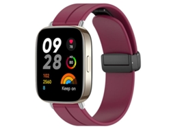 Correa de silicona para Redmi Watch 3 - Cabeza plana - Hebilla negra