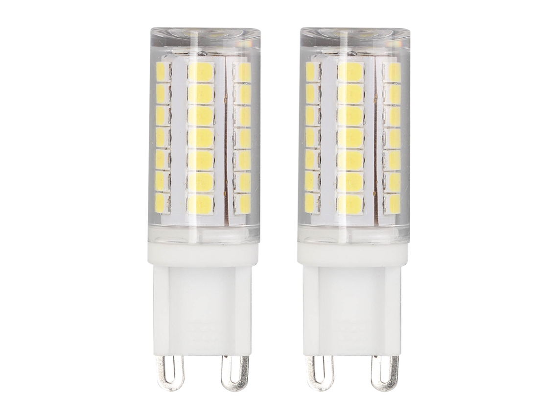 2026-2 Pcs Bombilla Led G9 Base De 2 Pines 3w 45leds 6000k 110v Para Lámparas De Techo Interior