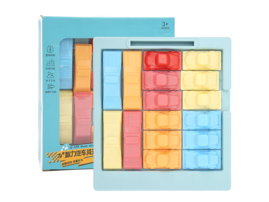 Jogo De Quebra-cabeça De Trânsito Abs Slider Puzzle Lógica Para Crianças Acima De 3 Anos