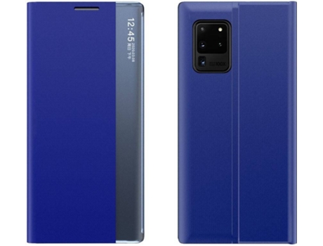 Carcasa Galaxy A02s LMOBILE Horizontal Azul