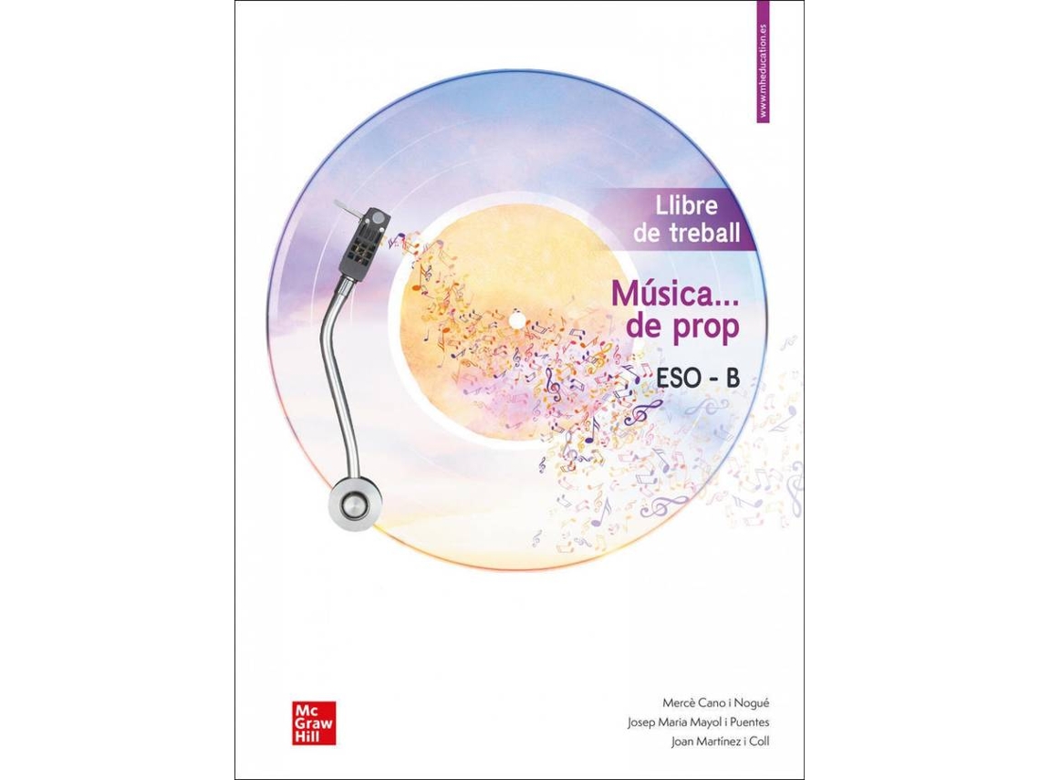 Libro Quadern Música... Per A Tothom B 3R.Eso. Catalunya 2019 de Vários Autores (Catalán)