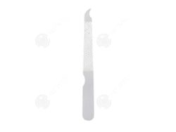 Limas de uñas Inn de 74 x 0,8 cm, de acero inoxidable, texturizadas, para uso doméstico, de doble cara, juego de limas Innovtec