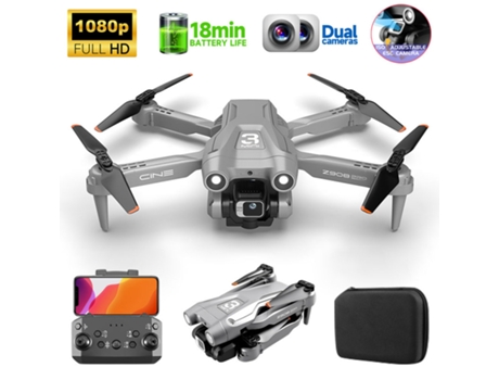 Drone Z908Pro (1080P - Autonomía: 18 min - Gris)