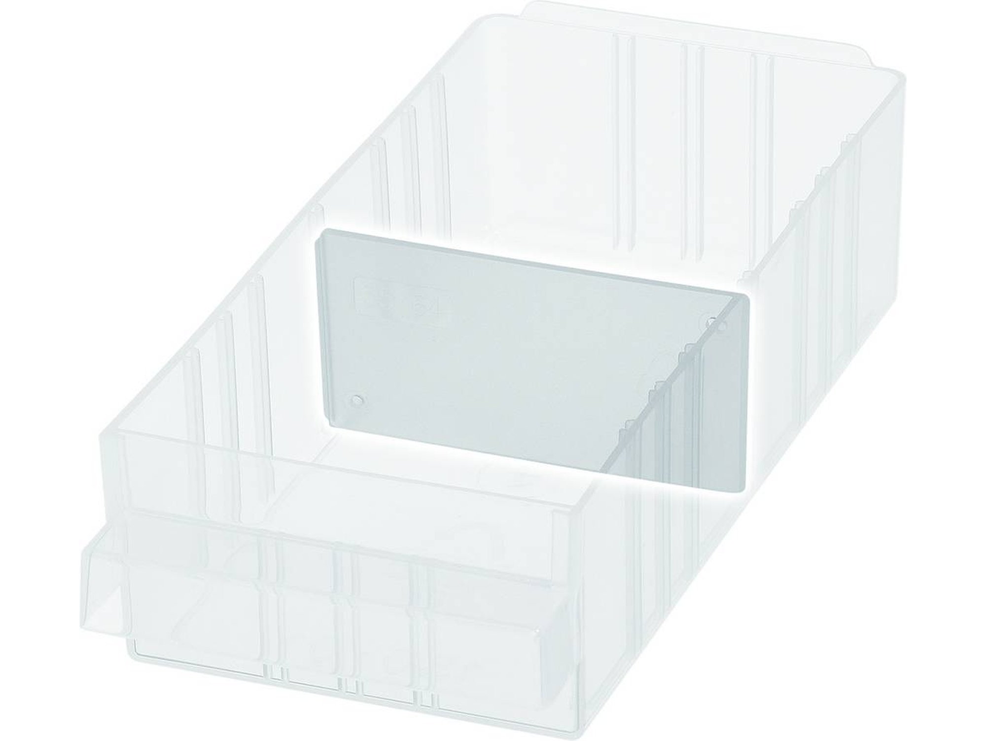 Separador RAACO 150-01 Transparente (A4 - 6.4x3.1cm - Polipropileno)