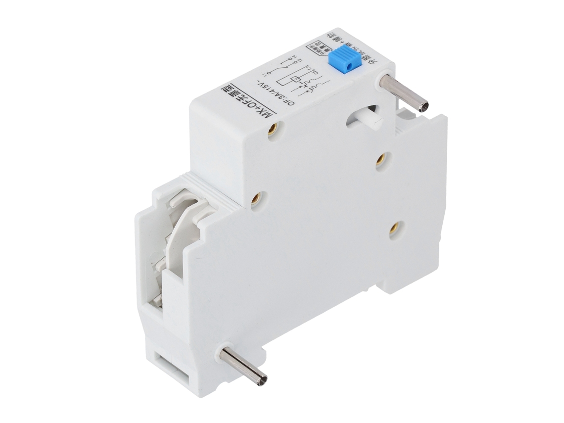 Relé De Retardo Mx+of Con Interruptor De Circuito De Liberación Por Derivación Accesorio, Material Pa66, Resistente A Altas Temperaturas, 24-400 V Ca/cc