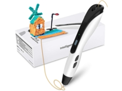 Bolígrafo de impresión 3D con pantalla LCD, 8 velocidades y 6 botones, temperatura y velocidad ajustables, fácil de usar, un regalo espectacular.