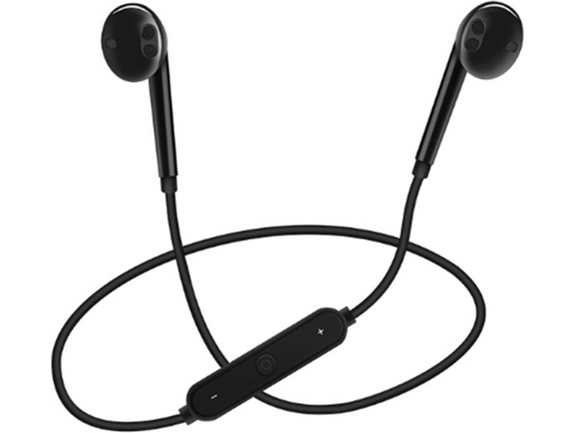 Auriculares Bluetooth WJS CT1136 (In Ear - Micrófono - Negro)