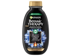 Champú con aceite de peine negro de carbón Botanic Therapy, equilibra el cabello graso y calma el cuero cabelludo seco, 400 ml Garnier