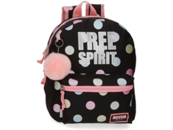 Mochila MOVOM Free Dots Negro (27x32x10cm)