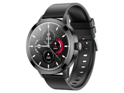 Reloj inteligente con pantalla AMOLED de 1.43", ranura para tarjetas y asistente de voz con IA para Android e iOS Bestvite (negro)