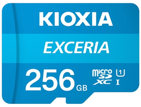 Kioxia Exceria Tarjeta de Memoria 256 Gb MicroSDXC UHS-I Clase 10