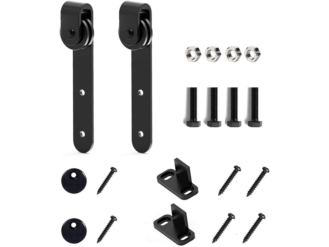 1 Kit De Herrajes Para Puerta Corrediza De Granero Para Armario
