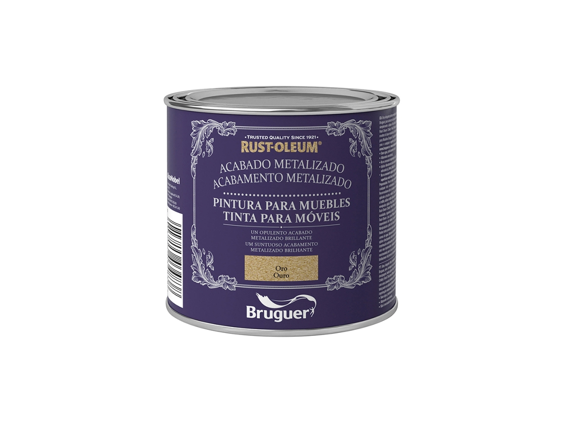 Pintura para Muebles BRUGUER HAMMERITE XYLADECOR 25425 Oro (0.125 L)