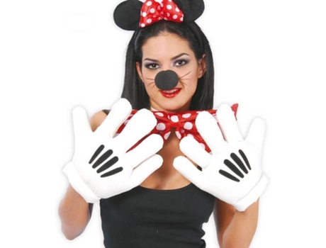 Guantes DISFRAZZES Manos O Guantes De Ratoncita (Talla: Talla Universal)