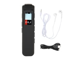 Grabadora De Voz Digital Hd De 32 Gb Con Reducción De Ruido Inteligente, Grabadora Activada Por Voz Con Reproducción De Mp3.