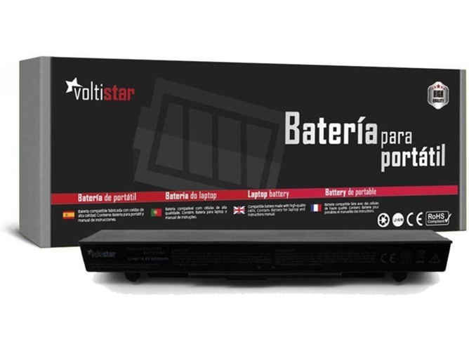 Batería para Portátil VOLTISTAR Asus A450 K450 X450 550L A41-X550A A41-X550