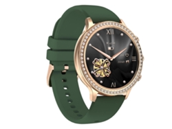 Reloj inteligente I70 Fashion Call para mujer con pantalla táctil de diamante, monitor de frecuencia cardíaca, sueño y presión arterial Ly Ebike