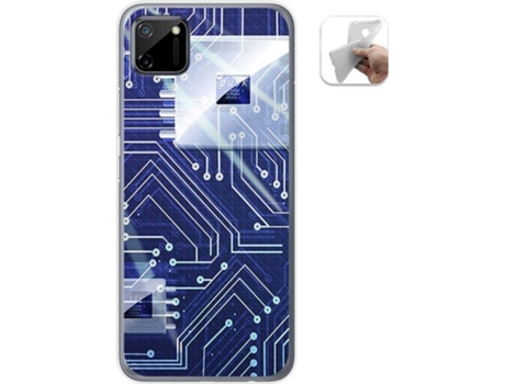 Carcasa Realme C11 TUMUNDOSMARTPHONE Circuito Multicolor