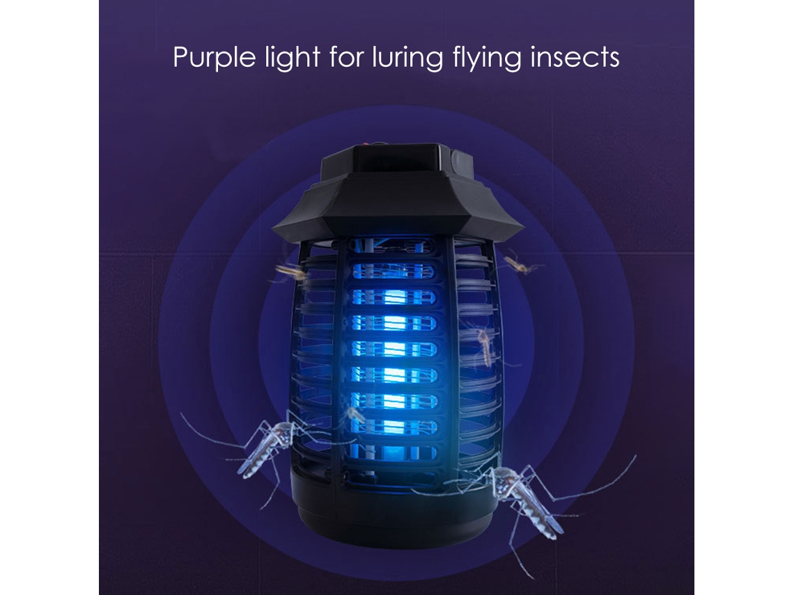 2026-lámpara Matamosquitos Eléctrica Uv Led Sin Humo Inodoro Portátil Cazador De Insectos Móvil