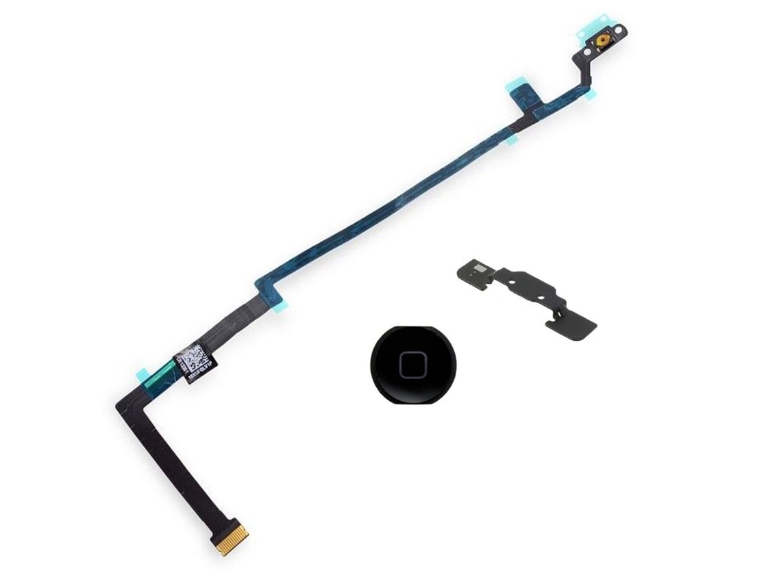 Boton Home Compatible Para Apple Ipad Air Flex Central Repuesto Tablet Negro